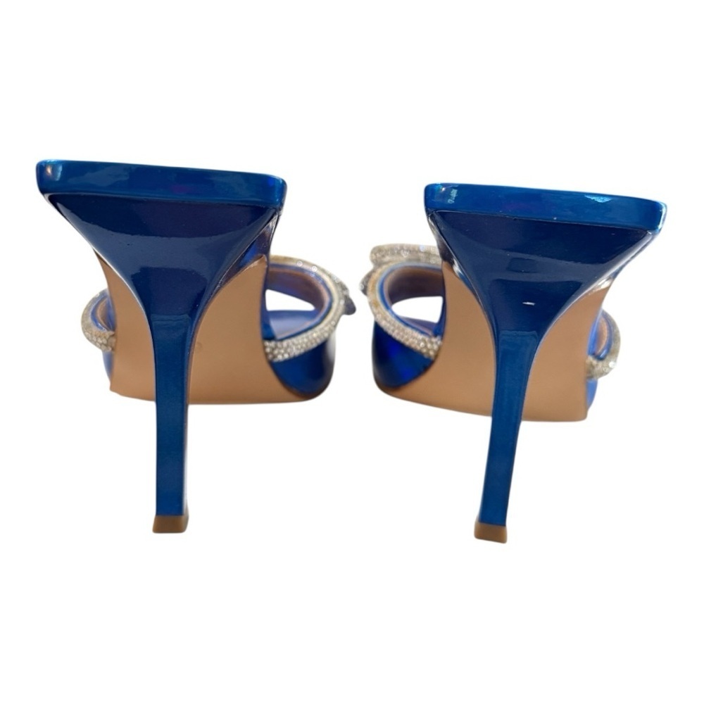 Steve Madden Embellished Heeled Sandals – Blue – Size 6M - Picture 2 of 6